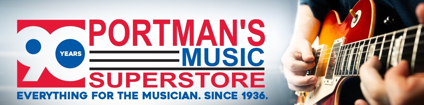Portman’s Music Superstore 90 Years, Everything for the musician since 1936