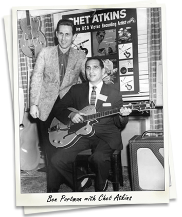 Ben Portman with Chet Atkins