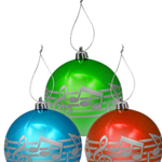 Aim 55533A Holiday Ornaments 3 Balls