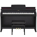 AP470BK Casio 88 Weighted Key Digital Piano w/ Bench Black