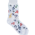 Aim 10008BK Note Socks Kids