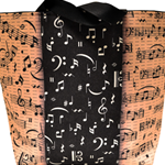 Aim MUBA10 Sheet Music Tote Bag With Black Middle Strap