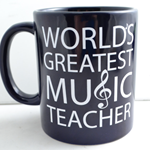 Aim MUDW5 Mug - World's Greatest Music Teacher