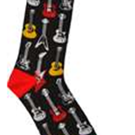 Aim 16310B Guitar Socks Men's