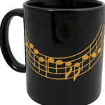 Aim 1803 Mug, Music Staff
