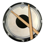 Aim 40027 Mouse Pad, Drum Practice Pad