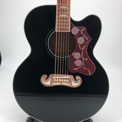 Epiphone EEJ2BKGH1 EJ200SCE SLD SPR JUMBO AC EL BLACK