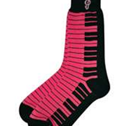 Aim 10001E Pink and Black Keyboard Socks