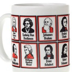 Aim 1961 Composers' Faces Mug