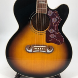 Epiphone EEJ2VSGH1 EJ200SCE JUMBO AC/EL VINT SUNB GLD HRD