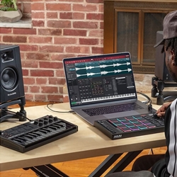 MPCSTUDIOII Akai Music Production Controller w/ MPC Studio Software