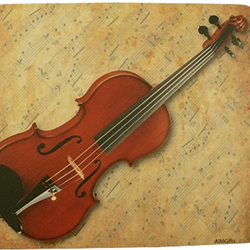 Aim 40032 Mouse Pad Sheet Music Violin