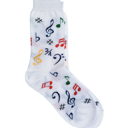 Aim 10008BK Note Socks Kids