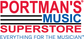Portmans Music Superstore logo